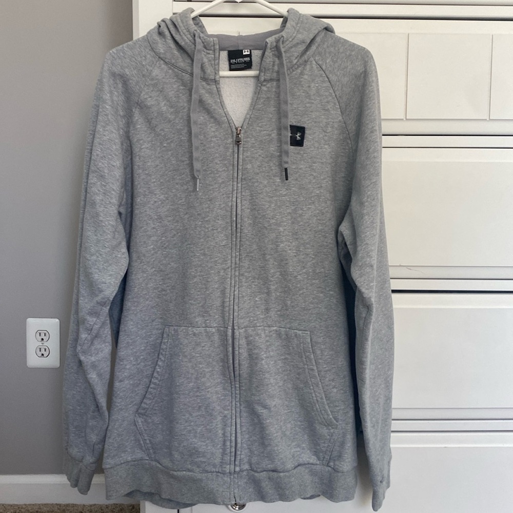 Under Amour Gray Full Zip Up